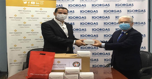 Instituto Gorgas ampliará estudio de seroprevalencia con donación de Cobre Panamá