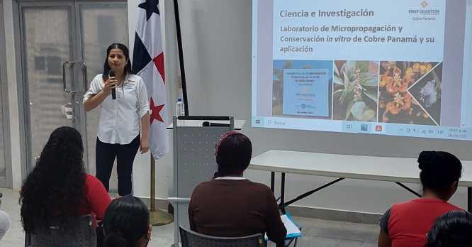 Destacan la contribución de Cobre Panamá en la conservación de la flora